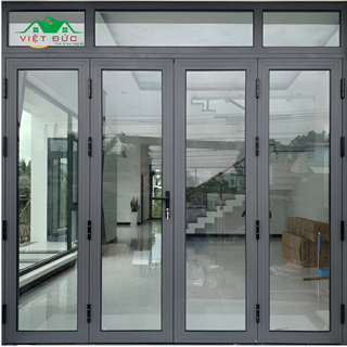 CỬA ĐI NHÔM XINGFA 4 CÁNH MỞ QUAY